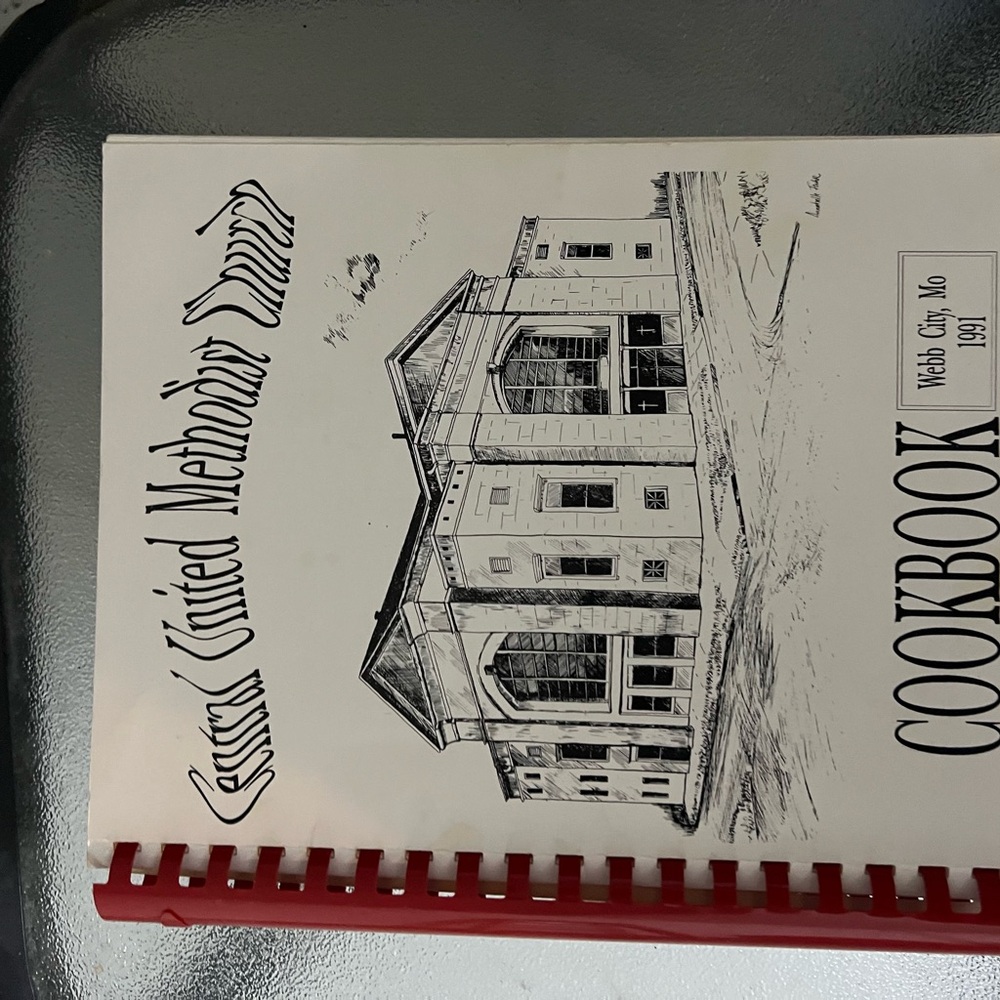 1991 Central United Methodist Church Cookbook - 100 recipes